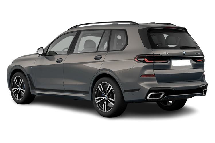 bmw x7 xdrive40d mht excellence 5dr step auto [6 seat] back view