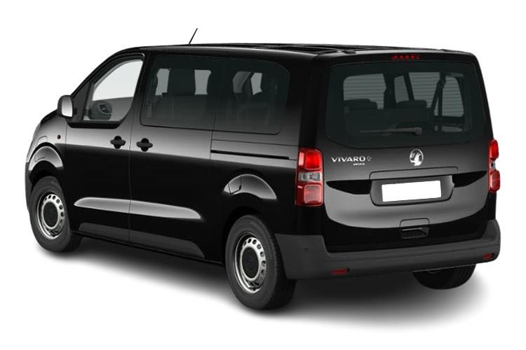 vauxhall vivaro life mpv 100kw combi 49kwh 5dr auto back view