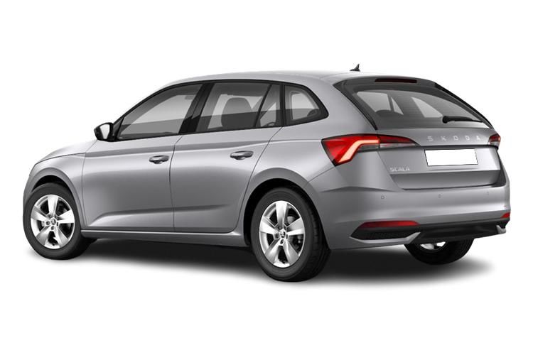 skoda scala hatchback 1.0 tsi 116 monte carlo edition 5dr back view