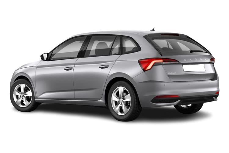 skoda scala hatchback 1.0 tsi 116 monte carlo edition 5dr dsg back view