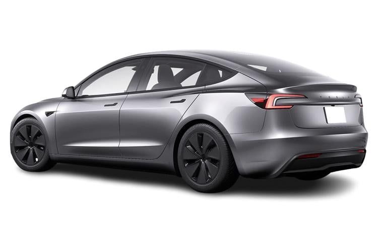 tesla model 3 saloon long range rwd 85kwh 4dr auto back view
