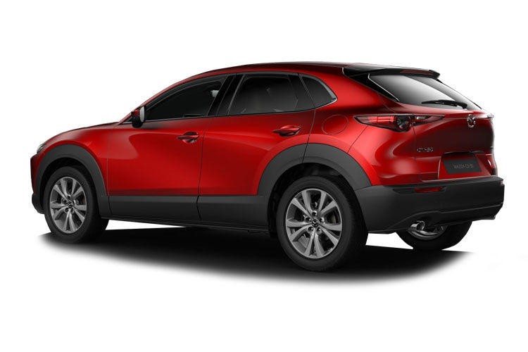 mazda cx-30 2.0 e-skyactiv x mhev centre-line 5dr back view