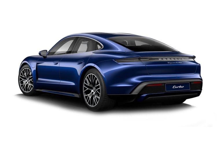 porsche taycan estate 649kw turbo 105kwh 5dr auto back view