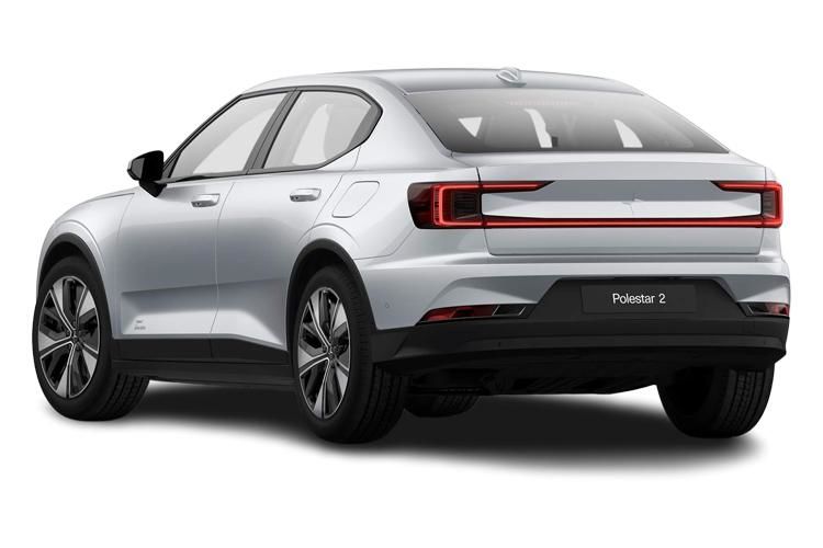 polestar 2 hatchback 220kw 82kwh long range single motor 5dr auto back view