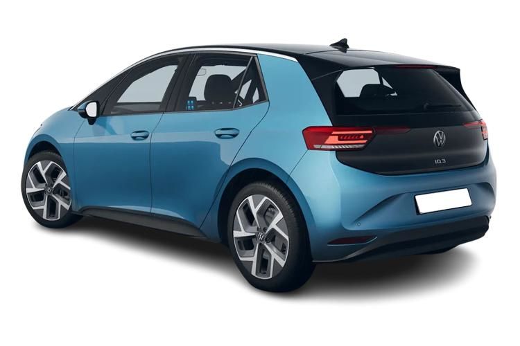 volkswagen id.3 hatchback 125kw match pure 52kwh 5dr auto back view