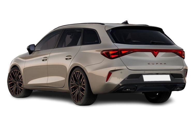 cupra leon estate 1.5 ehybrid 204 v1 5dr dsg back view