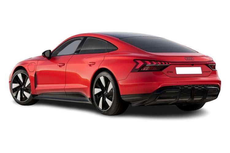 audi rs e-tron gt saloon 500kw 105kwh carbon black 4dr auto back view