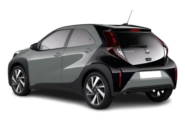 toyota aygo x hatchback 1.0 vvt-i edge 5dr auto [parking] back view