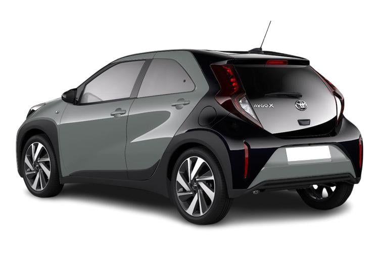 toyota aygo x hatchback 1.0 vvt-i edge 5dr back view