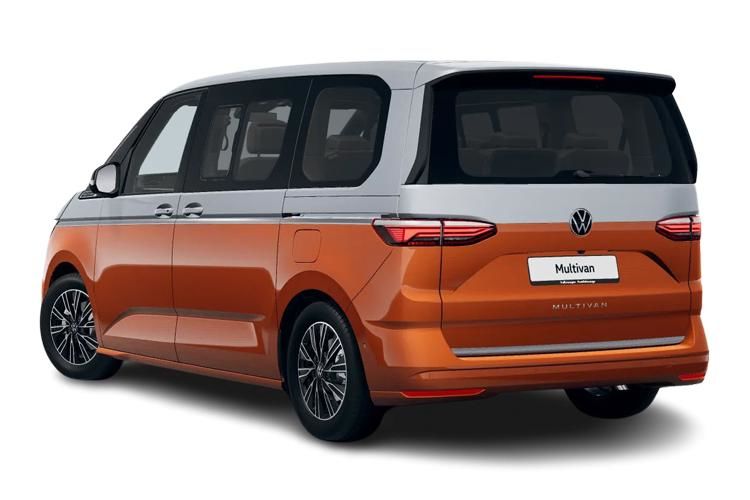volkswagen multivan 2.0 tdi life 5dr dsg back view