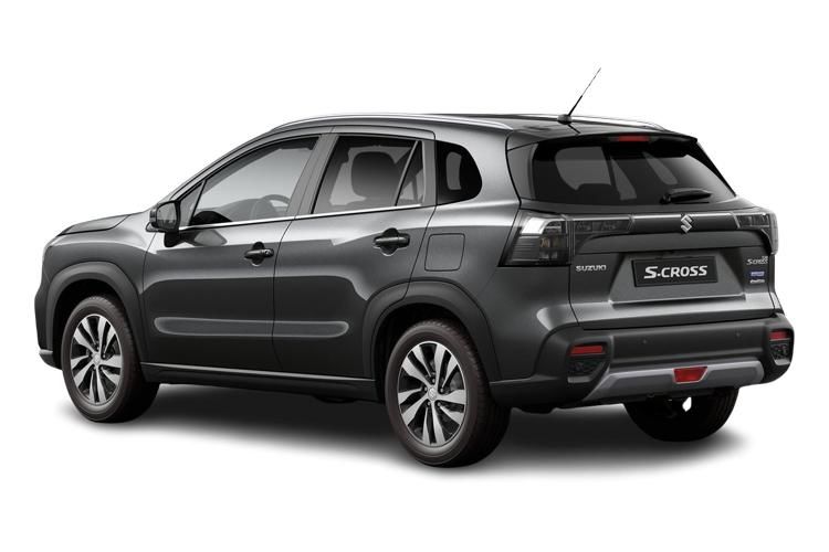 suzuki s-cross hatchback 1.5 hybrid ultra 5dr ags back view
