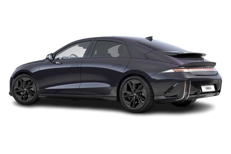 hyundai ioniq 6 saloon 168kw premium 77kwh 4dr auto back view