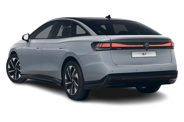 volkswagen id.7 210kw match pro plus 77kwh 5dr auto [int+ pack] back view
