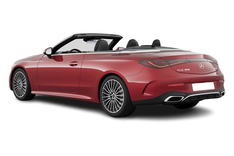 mercedes-benz cle convertible cle 300 4matic amg line premium plus 2dr 9g-tronic back view
