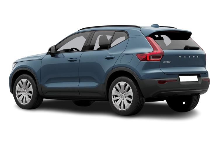 volvo ex40 175kw single motor plus 69kwh 5dr auto back view