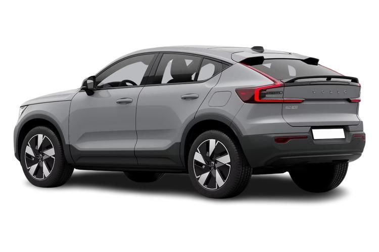 volvo ec40 185kw ext range ultra black edition 82kwh 5dr auto back view