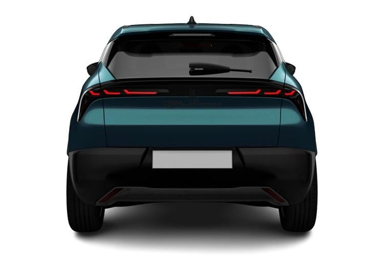 alfa romeo junior hatchback 1.2 turbo ibrida intensa 5dr auto back view