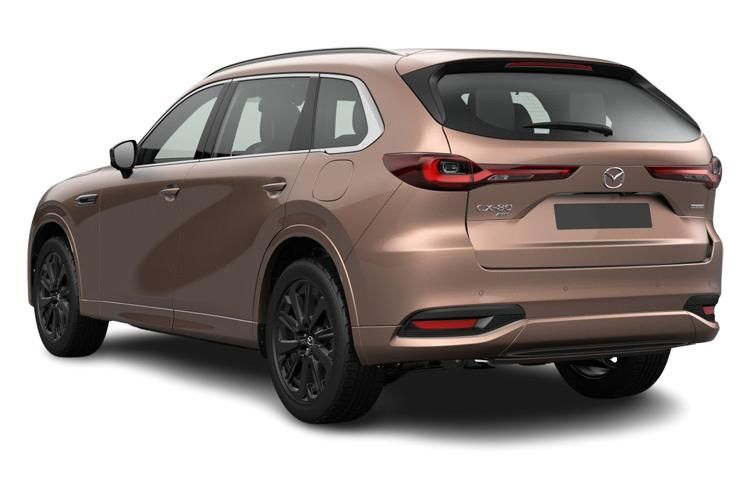 mazda cx-80 3.3d takumi plus 5dr auto awd [conv/dap/pan] back view