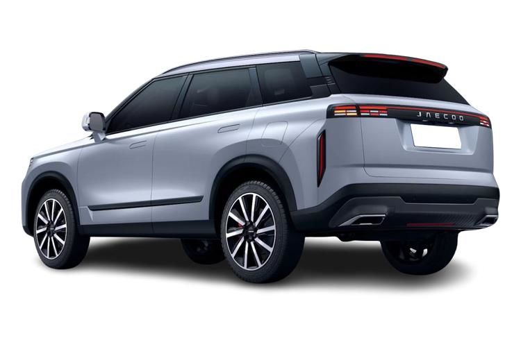 jaecoo 7 1.6t awd luxury 5dr 7dct back view