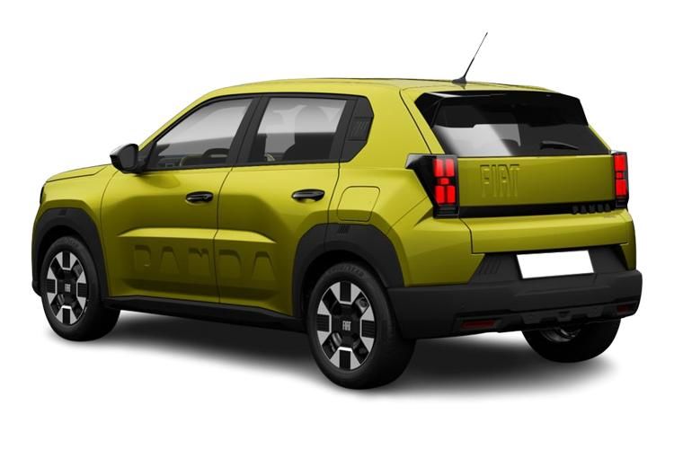 fiat grande panda 83kw la prima 44kwh 5dr auto back view