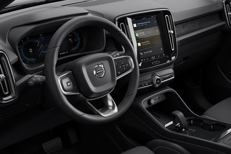 volvo c40 estate 175kw recharge core 69kwh 5dr auto inside view