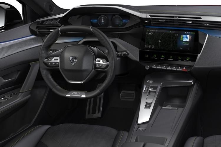 peugeot 308 115kw allure 54kwh 5dr auto inside view