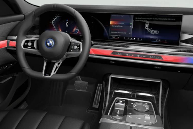 bmw i7 saloon 485kw m70 xdrive 105.7kwh 4dr auto inside view