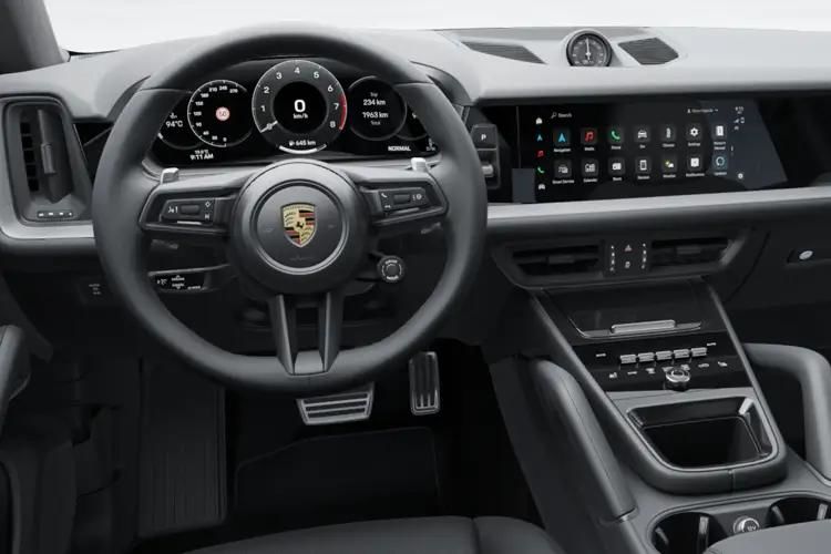 porsche cayenne coupe turbo e-hybrid 5dr tiptronic s inside view
