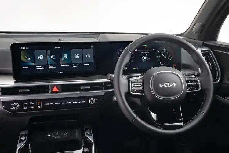 kia sorento 1.6 t-gdi phev 3 5dr auto inside view