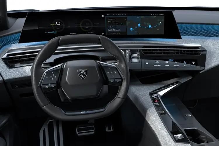 peugeot 3008 169kw long range gt 97kwh 5dr auto inside view