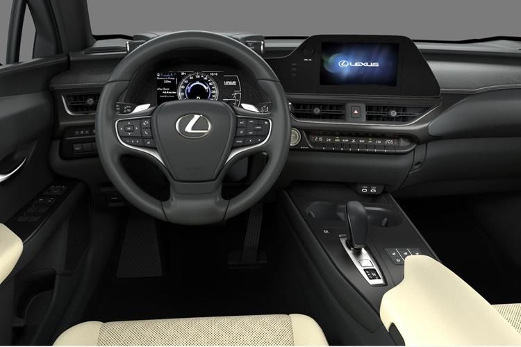 lexus ux hatchback 300e 150kw 72.8 kwh premium plus 5dr e-cvt inside view