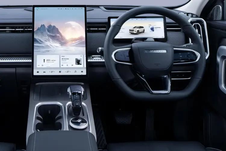 jaecoo 7 estate 1.5t phev luxury 5dr auto inside view