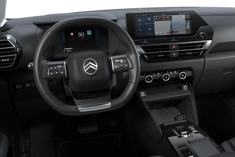citroen c4 x saloon 100kw plus standard range 50kwh 4dr auto inside view