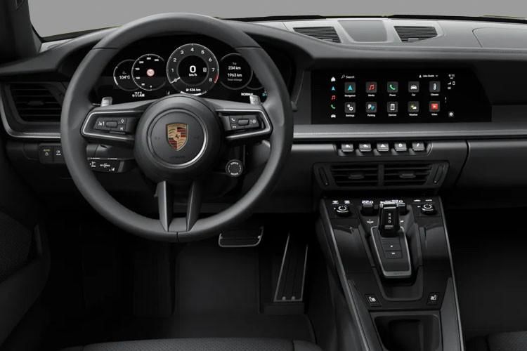 porsche 911 coupe t 2dr inside view