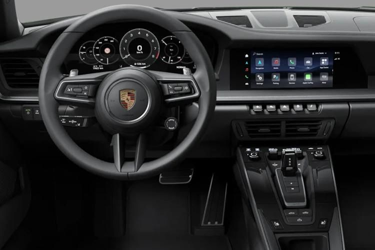 porsche 911 convertible t 2dr inside view