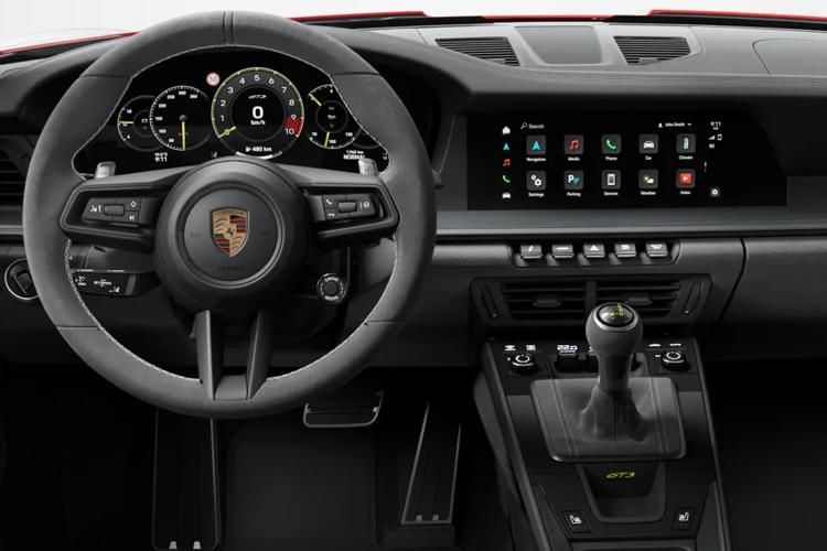porsche 911 coupe gt3 2dr pdk inside view