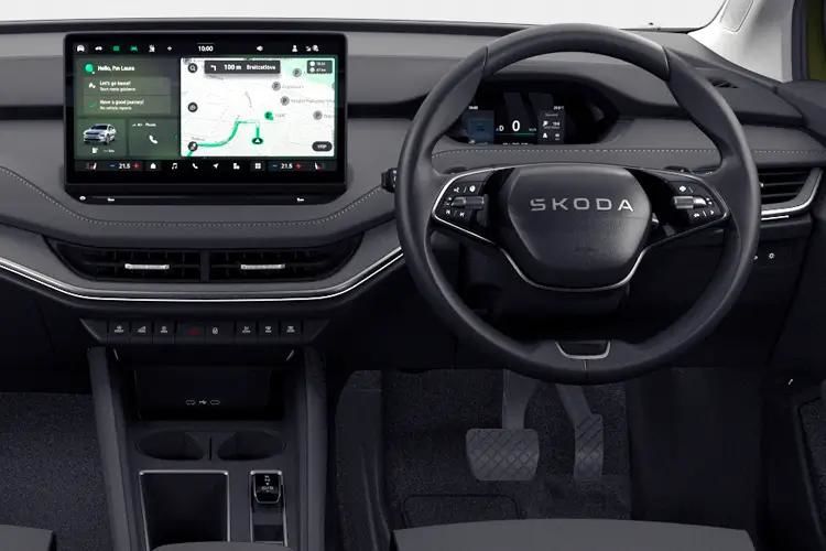 skoda enyaq 210kw 85 edition 82kwh 5dr auto [lodge] inside view
