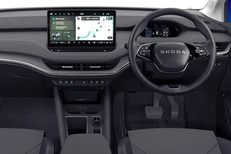 skoda enyaq 210kw 85 edition 82kwh 5dr auto inside view