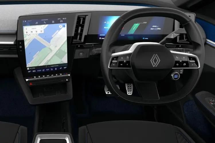 renault megane e-tech hatchback ev60 160kw iconic esprit alpine 60kwh 5dr auto inside view