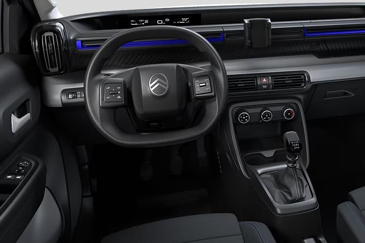 citroen c3 hatchback 1.2 hybrid [110] plus 5dr e-dcs6 inside view