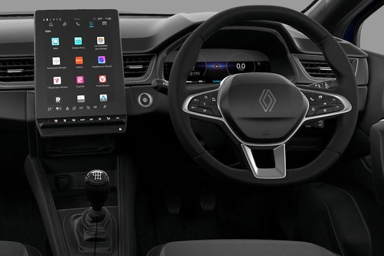 renault captur hatchback 1.8 e-tech full hybrid 160 techno 5dr auto inside view