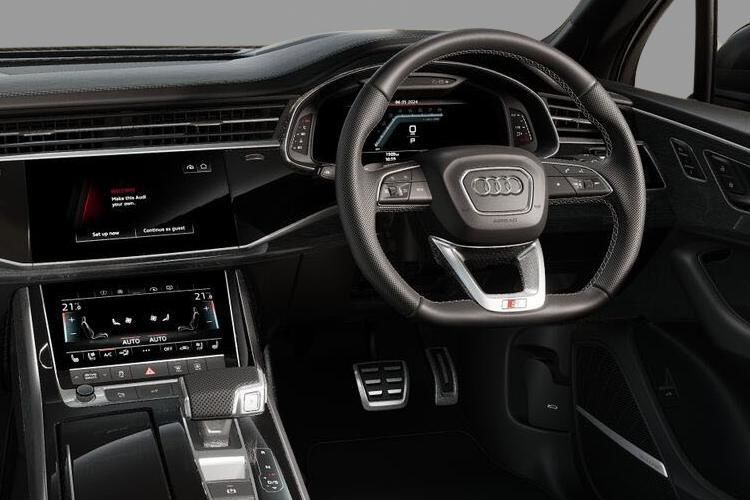 audi q7 sq7 tfsi quattro 507 black ed 5dr tiptronic inside view