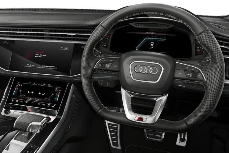 audi q8 sq8 tfsi qtro 507 black ed 5dr tiptronic tech pro inside view