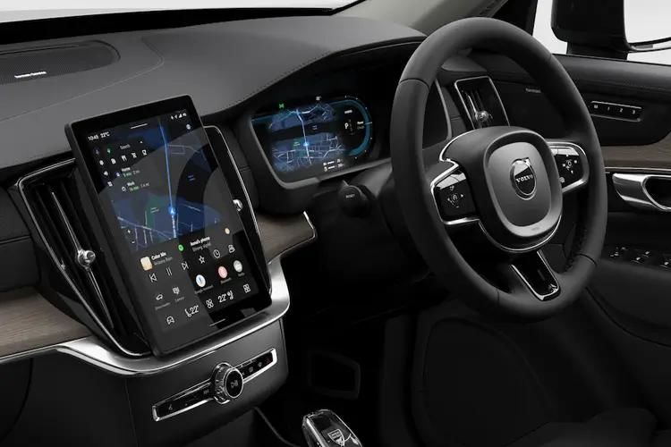 volvo xc90 2.0 t8 phev plus pro black ed 5dr awd geartronic inside view