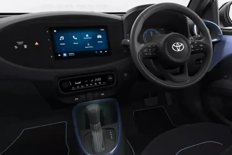 toyota aygo x hatchback 1.5 hybrid gr sport 5dr cvt inside view