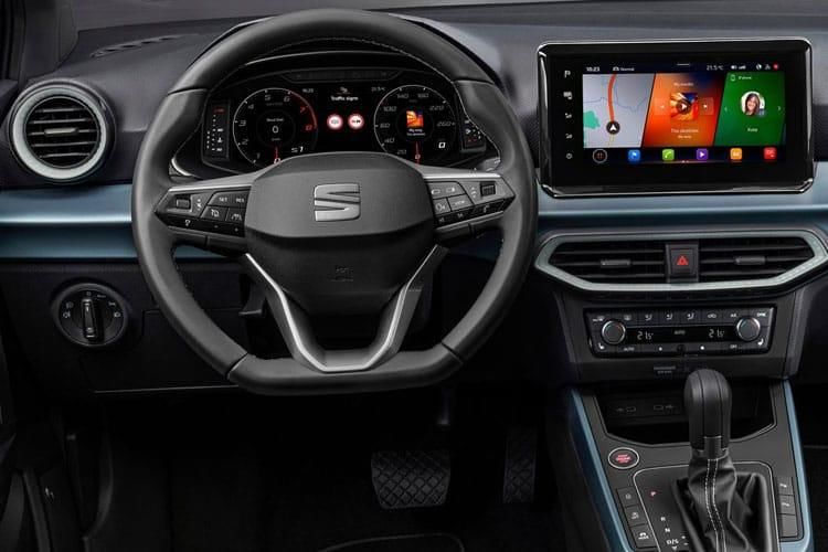 seat arona hatchback 1.0 tsi evo se technology 5dr inside view
