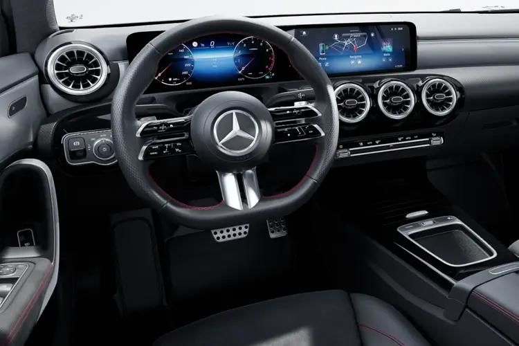 mercedes-benz a class saloon a180 amg line premium 4dr auto inside view