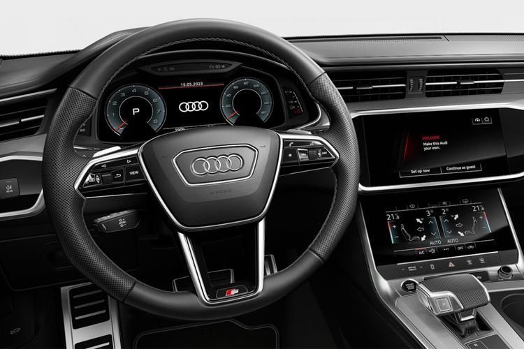 audi a6 saloon 50 tfsi e quattro black edition 4dr s tronic inside view