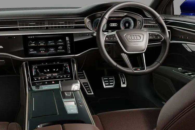 audi a8 saloon 50 tdi quattro s line 4dr tiptronic [tech pro] inside view