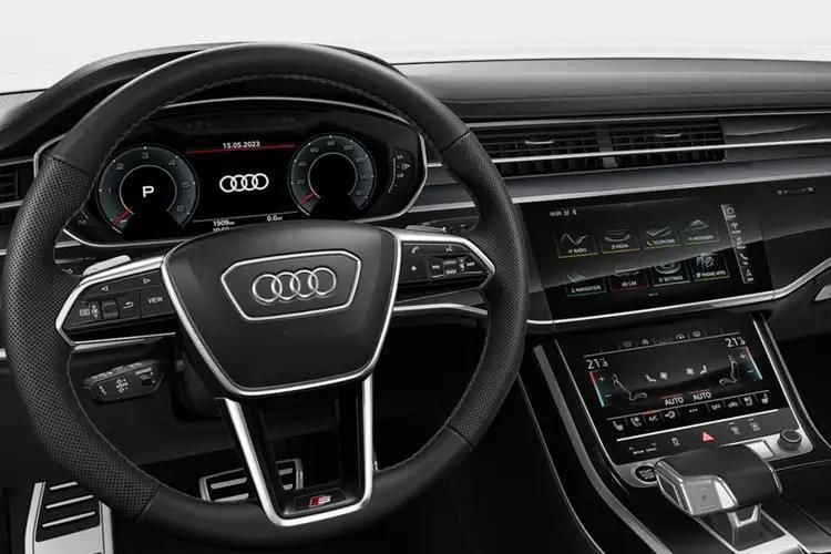 audi a8 saloon l 50 tdi quattro s line 4dr tiptronic inside view